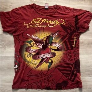 Y2K Ed Hardy Tee